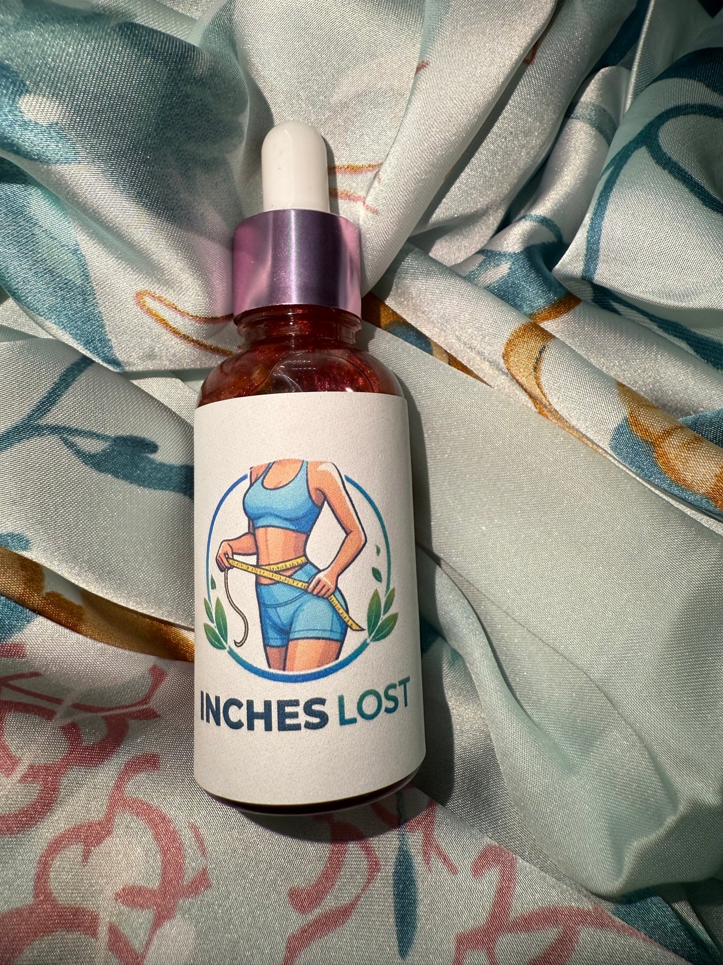 inches lost oil