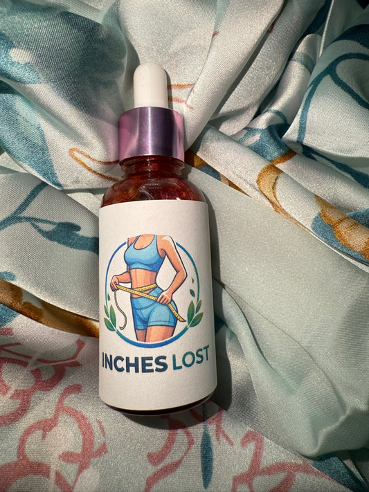 inches lost oil